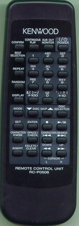 KENWOOD A70-1174-08 RCP0506 Genuine  OEM original Remote