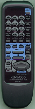 KENWOOD A70-1201-05 RC701 Genuine OEM original Remote