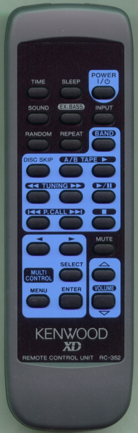 KENWOOD A70-1320-08 RC352 Refurbished Genuine OEM Original Remote
