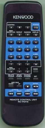 KENWOOD A70-1336-08 RCP0714 Genuine OEM original Remote