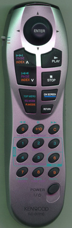 KENWOOD A70-1412-05 RCD0710 Genuine  OEM original Remote