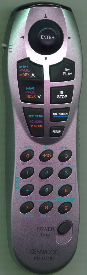 KENWOOD A70-1412-05 RCD0710 Refurbished Genuine OEM Original Remote