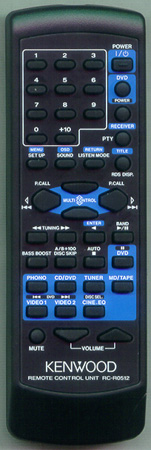 KENWOOD A70-1469-15 RCR0512 Genuine  OEM original Remote