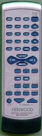 KENWOOD A70-1475-08 RC-NV301 Genuine OEM original Remote