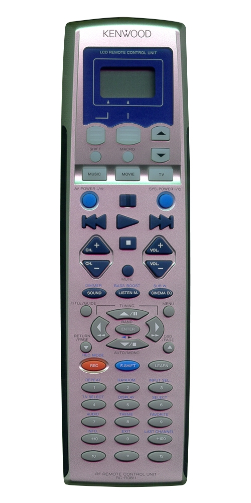 KENWOOD A70-1485-05 RCR0811 Refurbished Genuine OEM Original Remote