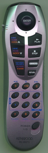 KENWOOD A70-1489-05 RCD0711 Refurbished Genuine OEM Original Remote