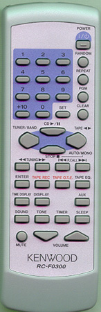 KENWOOD A70-1493-05 RC-F0300 Genuine OEM original Remote