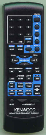 KENWOOD A70-1507-15 RCR0617 Genuine  OEM original Remote