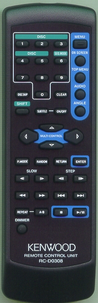KENWOOD A70-1570-08 RCD0308 Refurbished Genuine OEM Original Remote