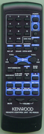 KENWOOD A70-1611-05 RCR0625 Genuine  OEM original Remote