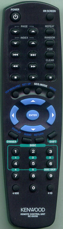 KENWOOD A70-1631-08 RCD0310 Genuine OEM original Remote