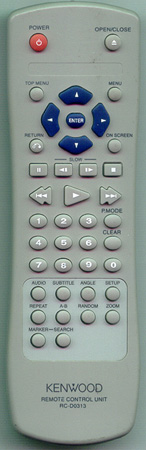 KENWOOD A70-1660-08 RCD0313 Genuine OEM original Remote