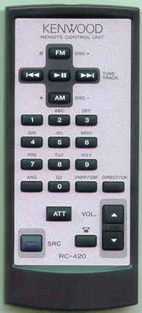 KENWOOD A70-2026-05 RC420 Genuine OEM original Remote