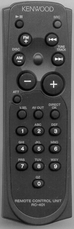 KENWOOD A70-2031-05 RC401 Genuine OEM original Remote