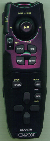 KENWOOD A70-2046-05 RC-DV101 Genuine OEM original Remote