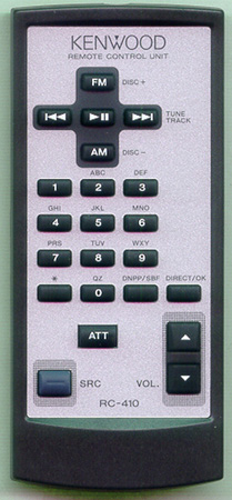 KENWOOD A70-2025-05 RC410 Genuine OEM original Remote