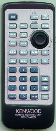 KENWOOD A70-2064-05 RCDV420 Genuine  OEM original Remote