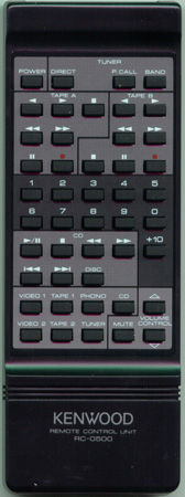 KENWOOD KHR-WW4011K2 RC0500 Genuine  OEM original Remote