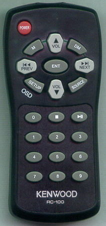 KENWOOD RC-100 RC100 Genuine  OEM original Remote