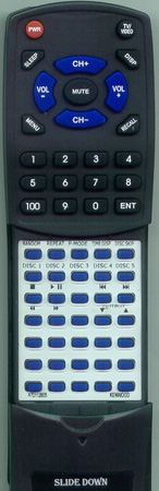 KENWOOD A70-1128-05 RC-P0504 replacement Redi Remote