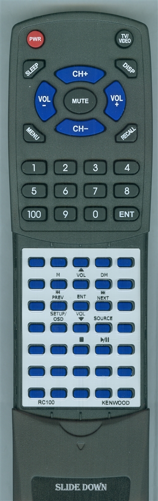 KENWOOD RC-100 RC100 replacement Redi Remote