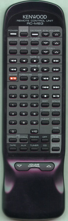 KENWOOD X94-1011-21 RCMB3 Genuine  OEM original Remote