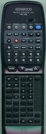 KENWOOD X94-1050-31 RCB7 Genuine OEM original Remote