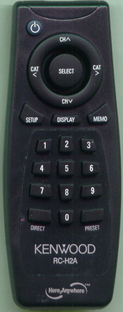 KENWOOD 0111202P00 RC-H2A Genuine OEM original Remote