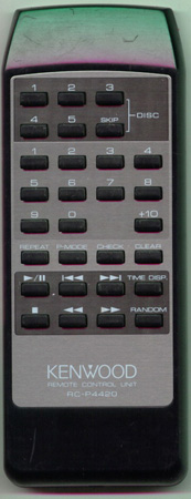 KENWOOD A70-0347-08 RCP4420 Genuine OEM original Remote