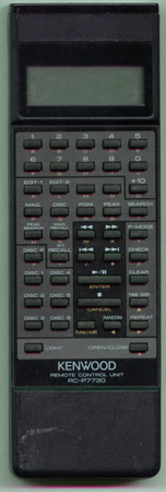 KENWOOD A70-0521-05 RC-P7730 Genuine OEM original Remote