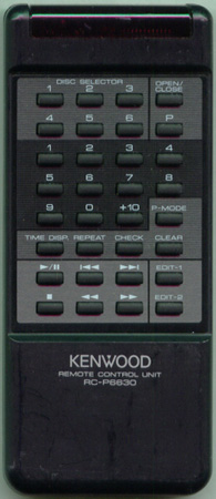 KENWOOD A70-0522-05 RC-P6630 Genuine OEM Original Remote