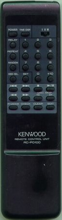 KENWOOD A70-1014-05 RC-P0100 Genuine OEM original Remote