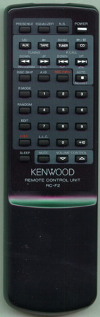 KENWOOD A70-1021-05 RC-F2 Genuine OEM original Remote