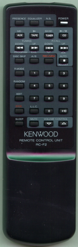 KENWOOD A70-1021-05 RC-F2 Refurbished Genuine OEM Original Remote