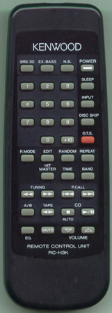 KENWOOD A70-1145-05 RC-H3K Genuine  OEM original Remote