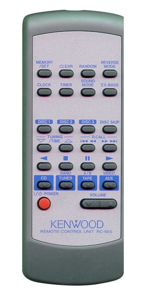 KENWOOD A70-1531-08 RC-655 Refurbished Genuine OEM Original Remote