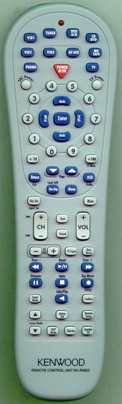KENWOOD A70-1622-05 RC-R0822 Genuine OEM original Remote