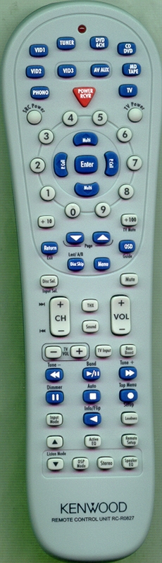 KENWOOD A70-1659-05 RC-R0827 Genuine OEM original Remote