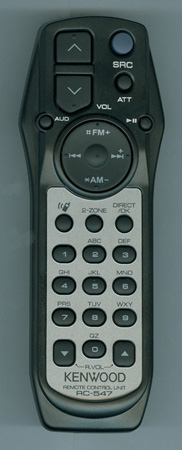 KENWOOD A70-2085-05 RC547 Genuine OEM original Remote