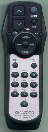 KENWOOD A70-2087-05 RC-557 Genuine  OEM original Remote