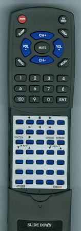 KENWOOD A70-1005-05 RC-R0802 replacement Redi Remote