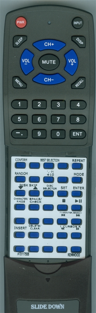 KENWOOD A70-1175-08 RCP0306 replacement Redi Remote