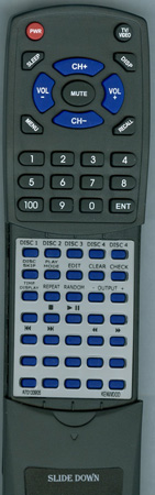 KENWOOD A70-1339-05 RC-P0711 replacement Redi Remote
