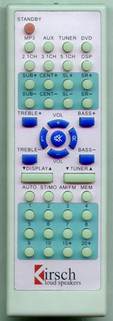 KIRSCH K10 Genuine  OEM original Remote