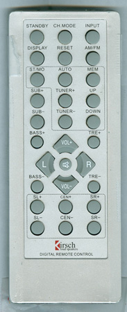 KIRSCH K2030W Genuine  OEM original Remote