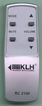 KLH AT2100I RC2100 Genuine  OEM original Remote