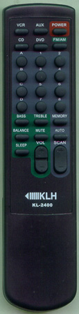 KLH KL2400 KL2400 Genuine  OEM original Remote