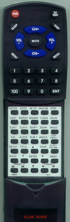 KLH HA9000 HA9000 replacement Redi Remote