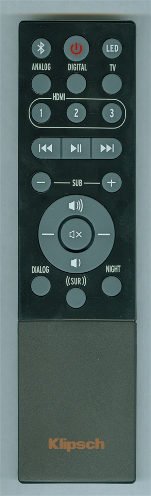 KLIPSCH 1063787 Genuine OEM original Remote