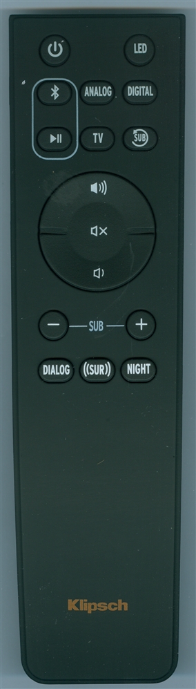 KLIPSCH 1069376 Genuine OEM original Remote